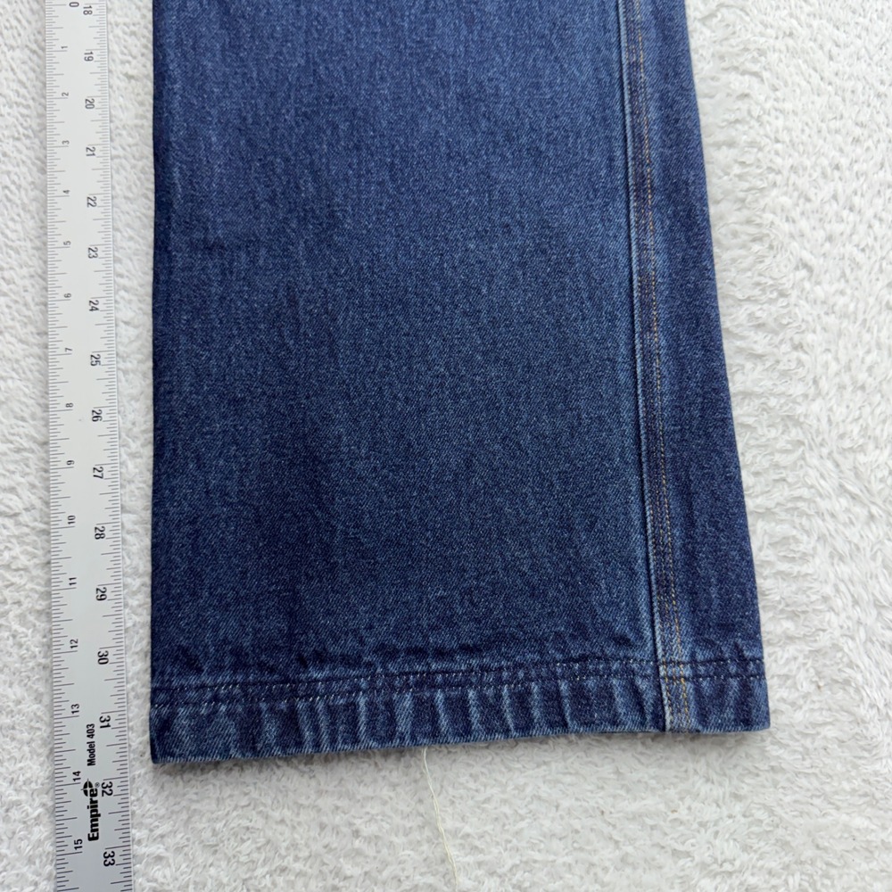 Duluth Trading Co Ballroom Jeans Mens 40x32 Blue Relaxed Fit Cotton Denim - Picture 3 of 8